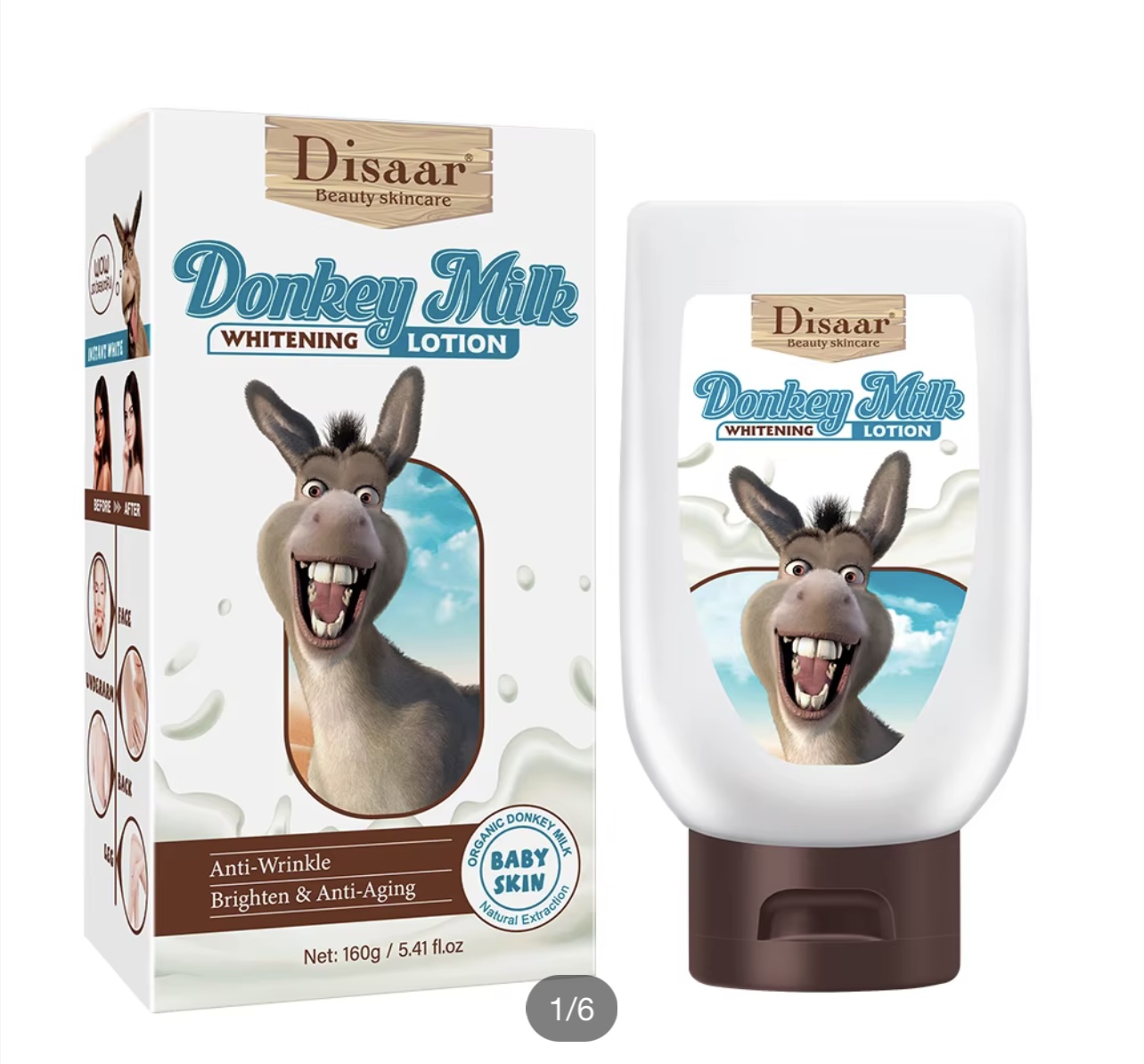 LOCIÓN DE LECHE DE BURRA